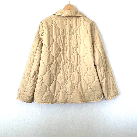 Lauren Ralph Lauren Black Label Onion Quilted Jacket in Natural Medium - Picture 5 of 16